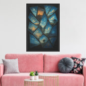Broken Mirror Illusion Canvas Afdruk (Insitu (Woonkamer))