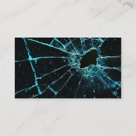 Broken Mobile Device Repair Service Visitekaartje (Achterkant)