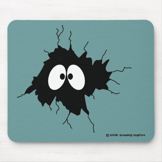 Broken Mousepad Muismat (Voorkant)