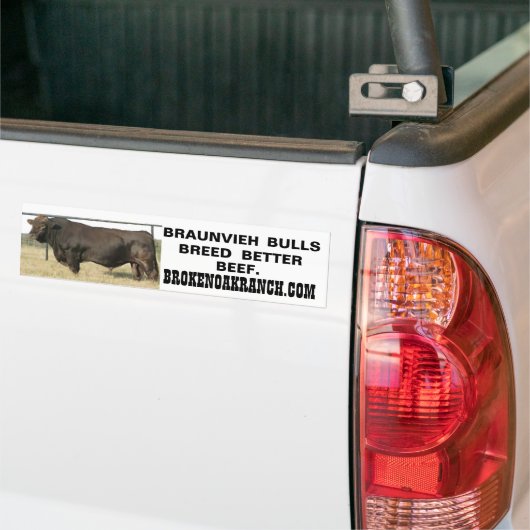 BROKEN OAK RANCH Black Joker Bumpersticker (Op Truck)