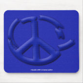 Broken Peace Mousepad Muismat (Voorkant)