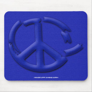 Broken Peace Mousepad Muismat