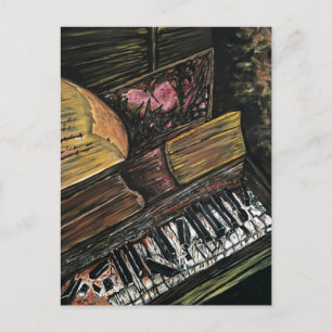 Broken Piano Briefkaart