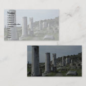 Broken Pillars Visitekaartje (Voorkant / Achterkant)