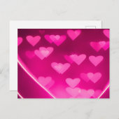 Broken Pink Hearts-Briefkaart Briefkaart (Voorkant / Achterkant)