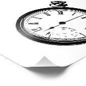 Broken Pocket Watch Foto Afdruk (Hoek)