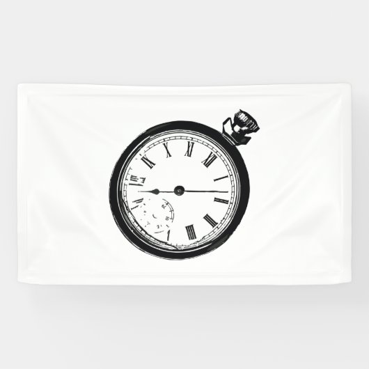 Broken Pocket Watch Spandoek (Horizontaal)