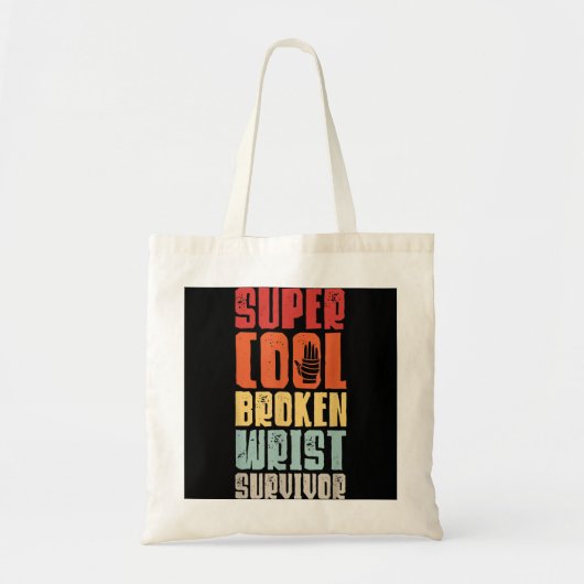 Broken pols Survivor Hand Injury Arm Sur Tote Bag (Voorkant)