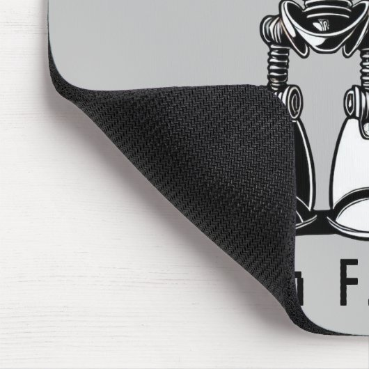 Broken Robot: het gaat goed Muismat (Hoek)