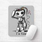 Broken Robot: het gaat goed Muismat (Met muis)