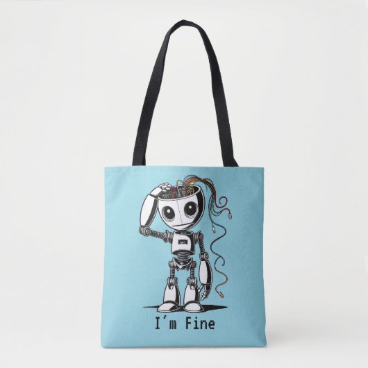 Broken Robot: het gaat goed Tote Bag (Voorkant)