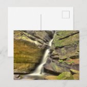 Broken Rock Herfsten, Hocking Hills, Ohio Briefkaart (Voorkant / Achterkant)