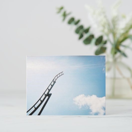 Broken Rollerachtbaan Briefkaart (Staand voorkant)