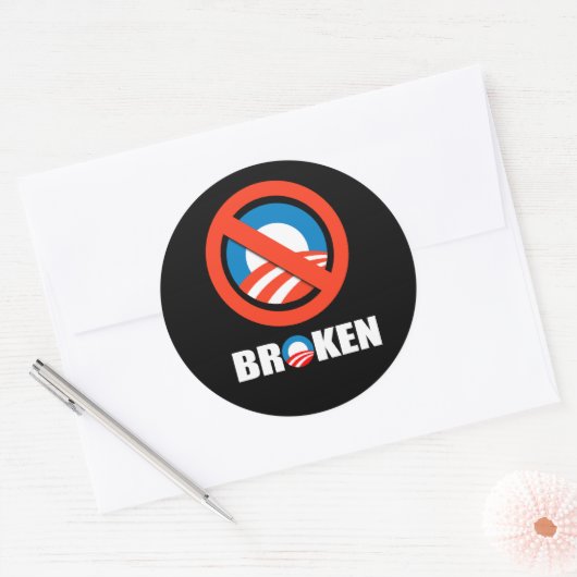 BROKEN RONDE STICKER (Envelop)