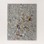 Broken Shells on Cape San Blas, Florida 16x20 Legpuzzel (Verticaal)