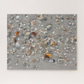 Broken Shells on Cape San Blas, Florida 16x20 Legpuzzel (Horizontaal)