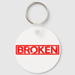 Broken Stamp Sleutelhanger