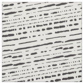 Broken Stripes Black Stripes Fabric Stof (Swatch)