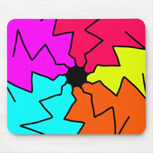 Broken Tegel Mousepad Muismat (Voorkant)