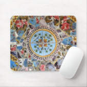 Broken Tile Mosaic Mousepad Muismat (Met muis)