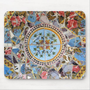 Broken Tile Mosaic Mousepad Muismat