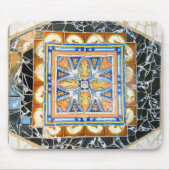 Broken Tile Mosaic Mousepad Muismat (Voorkant)