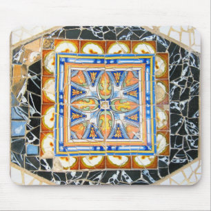 Broken Tile Mosaic Mousepad Muismat
