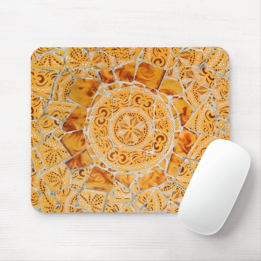 Broken Tile Mosaic Muismat (Met muis)