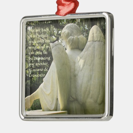 Broken Wing Angel Ornament (Links)