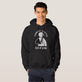 Broken Wrist, Arm Humor Broken Bone Recovery Get Hoodie (Voorkant volledig)