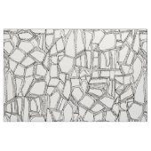 BROKEN zwart-wit Stof (Fat Quarter)