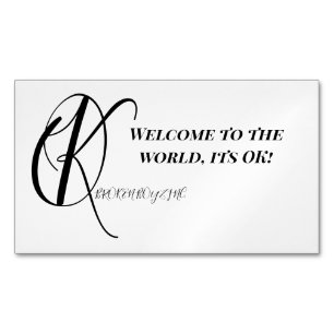 BROKENBOYZ INC. sticker Magnetisch Visitekaartje