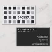 BROKER (moskeesvierkantjes) Visitekaartje (Voorkant / Achterkant)