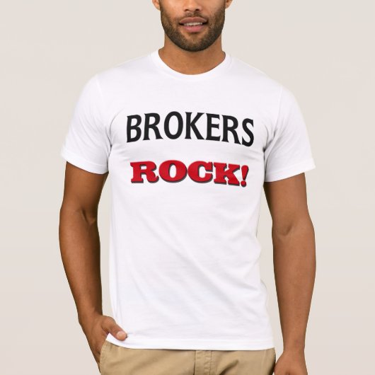 Brokers Rock T-shirt (Voorkant)