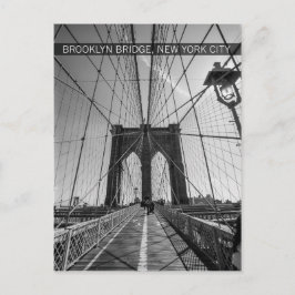 broklyn bridge , new york city briefkaart