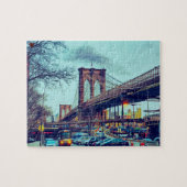 Broklyn Bridge New York Jigzaag Puzzle Legpuzzel (Horizontaal)
