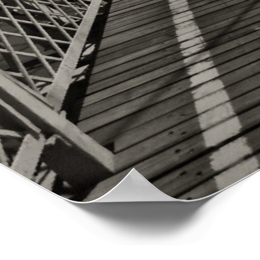 broklyn bridge new york poster (Hoek)