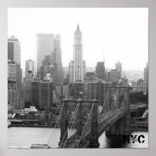 Broklyn bridge NYC Poster