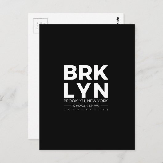 broklyn briefkaart (Voorkant / Achterkant)