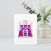 broklyn brug briefkaart (Staand voorkant)