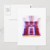 broklyn brug briefkaart (Voorkant / Achterkant)