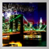 broklyn brug poster (Voorkant)