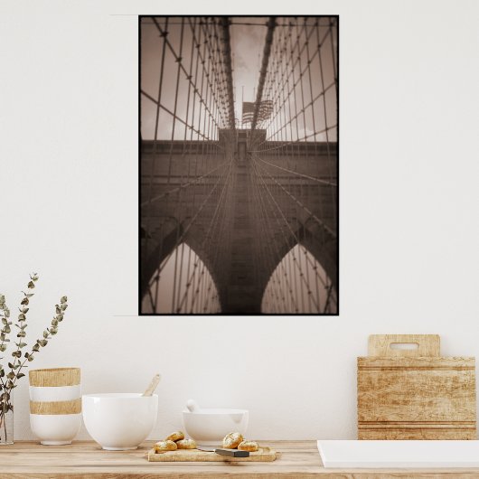 broklyn brug poster (Keuken)