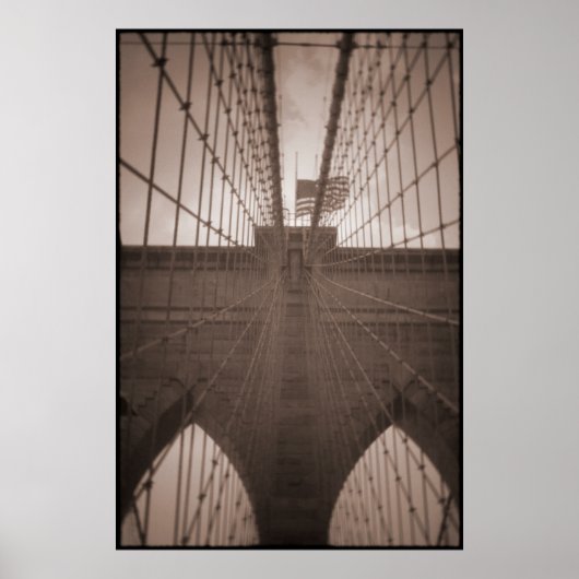 broklyn brug poster (Voorkant)