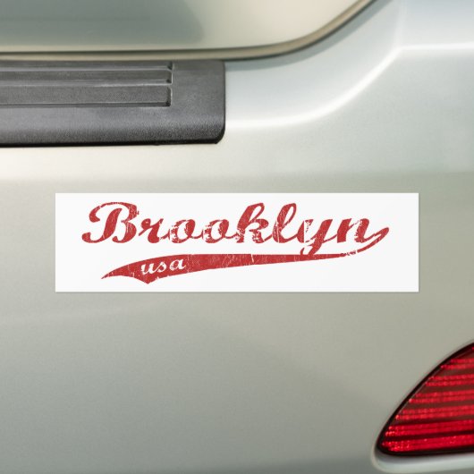 broklyn bumpersticker (Op auto)