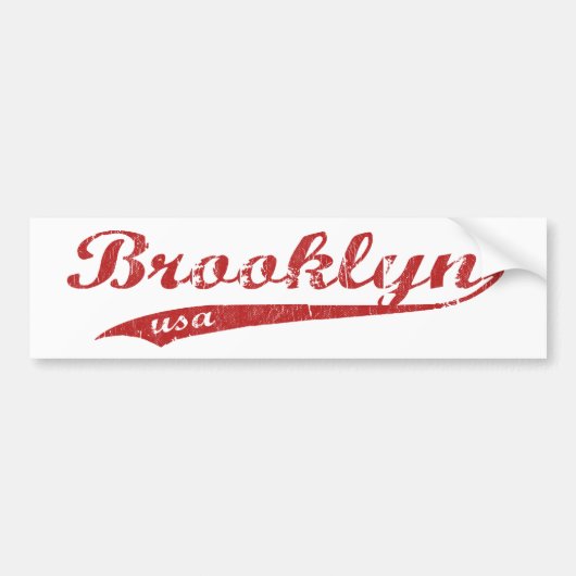 broklyn bumpersticker (Voorkant)