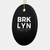 broklyn keramisch ornament (Links)