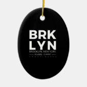broklyn keramisch ornament (Voorkant)