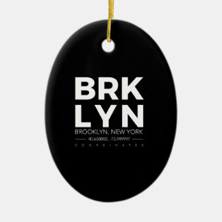 broklyn keramisch ornament