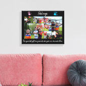 brokstukken canvas afdruk (Insitu (Woonkamer))